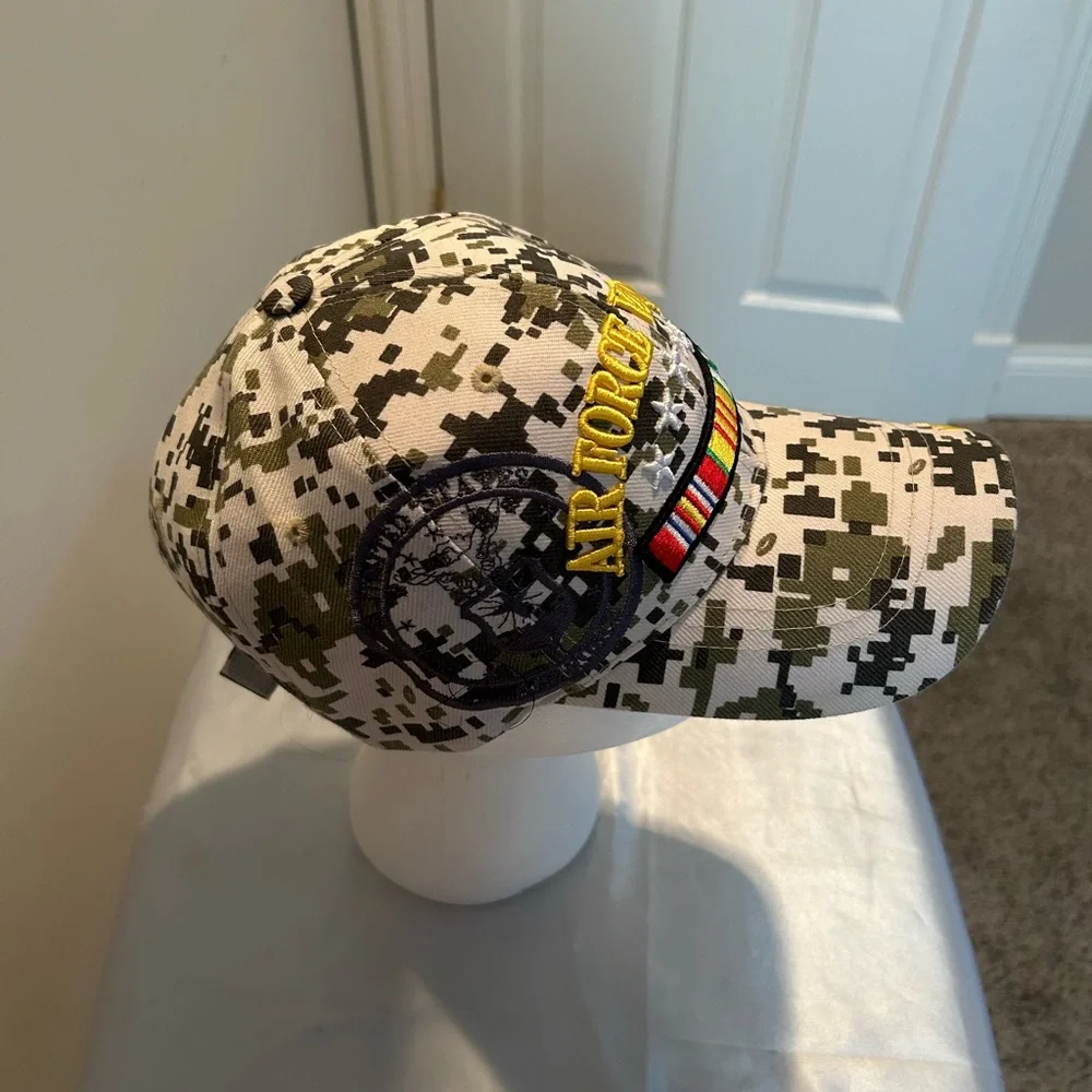 Airforce Veteran’s Military Official Licensed Headgear by U.S. Warriors